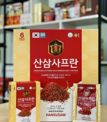 NƯỚC CHIẾT XUẤT SÂM NÚI SAFFRON HANSUSAM